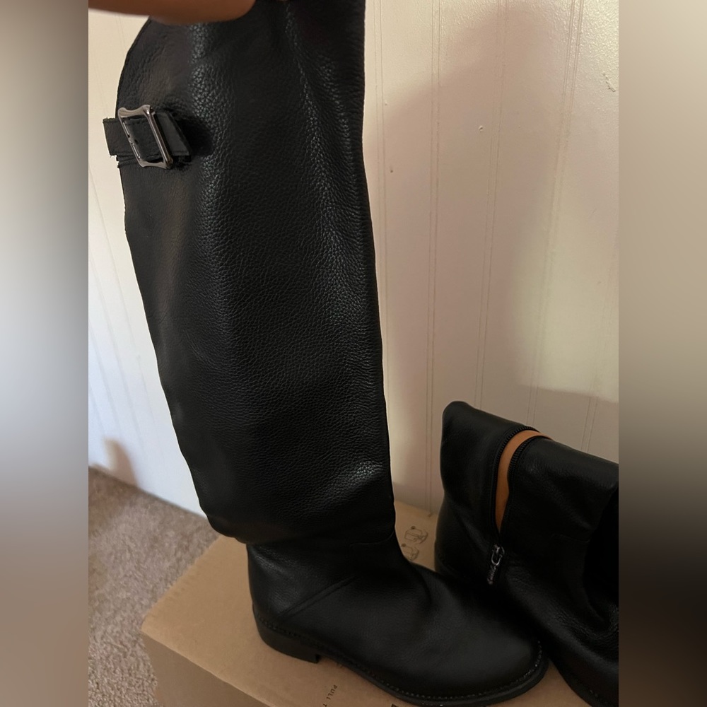 Black boots